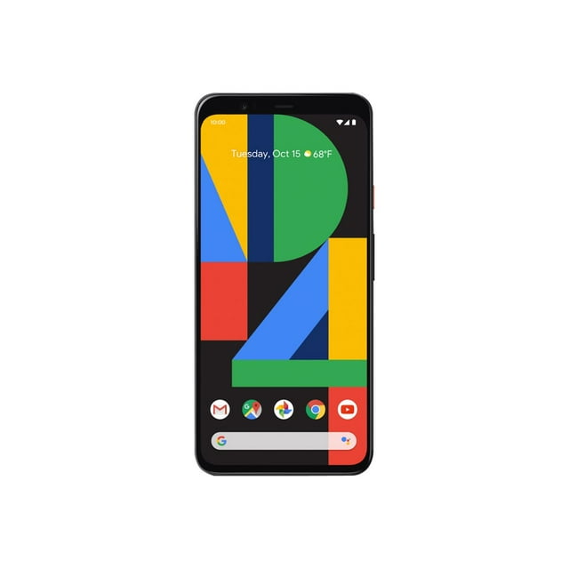 Google Pixel 4 XL - 4G smartphone - RAM 6 GB / Internal Memory 64 GB - OLED display - 6.3" - 2x rear cameras 12.2 MP, 16 MP - front camera 8 MP - clearly white