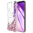 thumbnail image 1 of Google Pixel 4 XL Case, Kaesar Quicksand Flowing Liquid Floating Ultra Thin Shock Absorption Clear TPU Case for Google Pixel 4 XL (Pink), 1 of 4