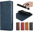 thumbnail image 1 of Google Pixel 4 XL Wallet Case,Premium PU Leather Flip Folio Case with Card Slot,Stand Holder and Magnetic Closure TPU Shockproof Case for Google Pixel 4 XL,Navy Blue, 1 of 17