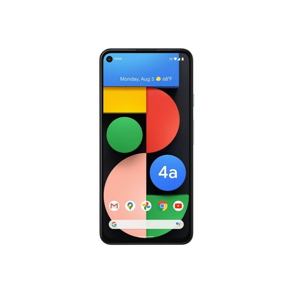 Google Pixel 4a (5G) 128 GB Smartphone, 6.2" OLED Full HD Plus 2340 x 1080, Octa-core (Kryo 475 PrimeSingle-core (1 Core) 2.40 GHz + Kryo 475 Gold Single-core (1 Core) 2.20 GHz + Kryo 475 Silver