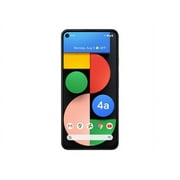 Google Pixel 4A 5G 128GB 6GB RAM Factory Unlocked GSM Only | No CDMA - not Compatible with Verizon/Sprint International Version - Clearly White