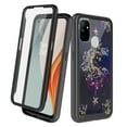 thumbnail image 1 of Google Pixel 4a 5G Case With Built-in Screen Protector, Rosebono Hybrid Graphic Design Pattern Hard Back Pannel Cover 360 Protection Case For Google Pixel 4a 5G (Wiccan), 1 of 5