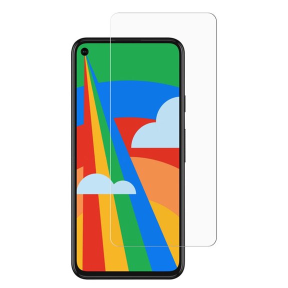 Google Pixel 5 Screen Protector Tempered Glass [9H Hardness] [Ultra-Clear] [Bubble Free] [High Definition] [Case Friendly] Premium Tempered Glass Screen Protector 0.3mm for Google Pixel 5 (6.0")