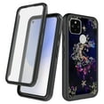 thumbnail image 1 of Google Pixel 5a Case With Built-in Screen Protector, Rosebono Hybrid Graphic Design Pattern Hard Back Pannel Cover 360 Protection Case For Google Pixel 5a (Wiccan), 1 of 5