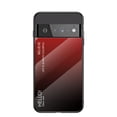 thumbnail image 1 of for Google Pixel 6 Pro Case [Military Grade Shockproof] Stylish Tempered Glass Back Luxury Slim Protective Two Layers Hard PC+Soft Silicone Rugged Women Men Anti-Scratch Cover,Red, 1 of 8