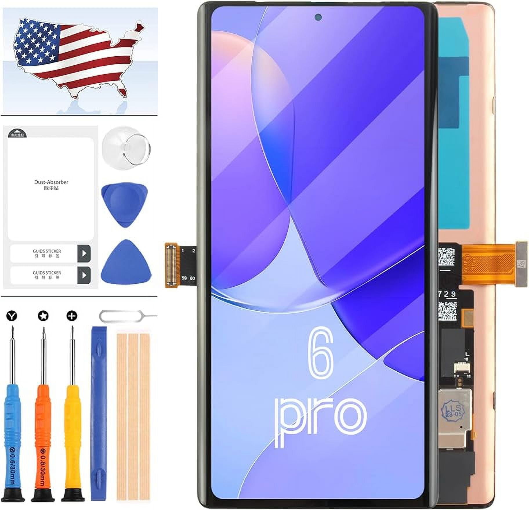 for Google Pixel 6 Pro LCD for Google Pixel 6 Pro Screen Replacement Kit GLUOG G8VOU LCD Display