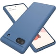 thumbnail image 1 of Google Pixel 6A Case, Slim Soft Anti-Scratch Microfiber Lining Full-Body Protective Phone Case for Pixel 6A (Blue), 1 of 6