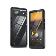 Google Pixel 6A Waterproof Case, IP68 Waterproof Shockproof Protective Case with Screen Protector Underwater Clear Back Cover for Google Pixel 6A 5G