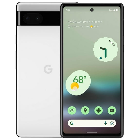 Pre-Owned Google Pixel 6a 5G (128GB, 6GB) 6.1" (GSM + CDMA) 4G LTE Unlocked - US Model (Excellent - Used)