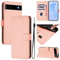 thumbnail image 1 of for Google Pixel 6a Case Wallet with Card Holder,PU Leather Anti-fall Thin Fit Phone case for Women Men,Kickstand,flip Shockproof Cover with Credit Card Slots and Wrist Strap,Pink, 1 of 11