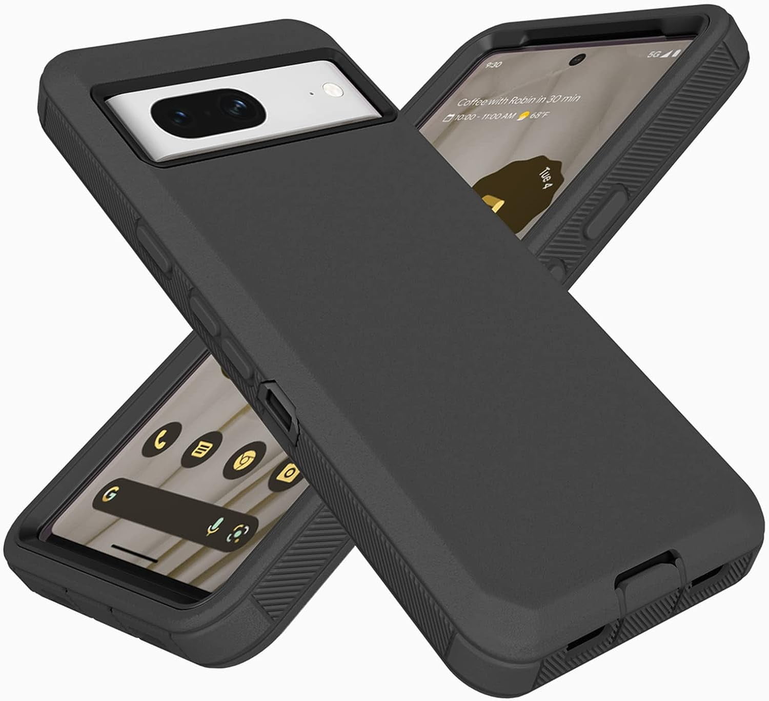 Google Pixel 7 Case, Heavy Duty Durable Protective Case Dustproof