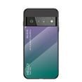 thumbnail image 1 of for Google Pixel 7 Case [Military Grade Shockproof] Stylish Tempered Glass Back Luxury Slim Protective Two Layers Hard PC+Soft Silicone Rugged Women Men Anti-Scratch Cover,Purple, 1 of 10