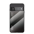 thumbnail image 1 of for Google Pixel 7 Case [Military Grade Shockproof] Stylish Tempered Glass Back Luxury Slim Protective Two Layers Hard PC+Soft Silicone Rugged Women Men Anti-Scratch Cover,Gray, 1 of 10