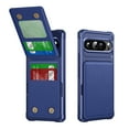 thumbnail image 1 of for Google Pixel 7 Case Wallet Credit Card Holder, Back Pocket Slot Flip Kickstand Phone Cover Premium PU Leather TPU Bumper Anti-Scratch Shockproof Protective Rugged Shell, Darkblue, 1 of 8
