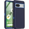 thumbnail image 1 of Google Pixel 7 Heavy Duty Case {Shock Proof,Shatter Resistant, Protective Rubber with 3 Layer Shell Case Compatible for Google Pixel 7, 2022 Release} Color Blue, 1 of 7