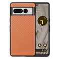 thumbnail image 1 of for Google Pixel 7 Pro Case,Cute Woven Pattern Case for Women Men,Bumper,Soft Shockproof Camera Protection Phone Case TPU Anti-Bump Silicone Wireless Charging Case for Google Pixel 7 Pro,Brown, 1 of 8