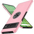 thumbnail image 1 of for Google Pixel 7 Pro Case, Slim Fit Case for Pixel 7 Pro with Invisible Ring Kickstand, [Military Grade Drop Tested] Dual Layer Shockproof Protective Phone Case for Pixel 7 Pro 6.7", Pink, 1 of 14