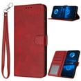 thumbnail image 1 of For Google Pixel 7 phone Wallet Case, PU Leather Flip Phone Case Wallet Cover with Card Slot Holder Kickstand with Hand Strap for Google Pixel 7 Shockproof Rugged Phone Case,Red, 1 of 11