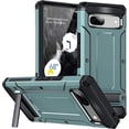 thumbnail image 1 of for Google Pixel 7a Case,Military Grade Drop Protection Google Pixel 7a Case with Kickstand,Dual Layer Protective Phone Case for Google Pixel 7a,Green, 1 of 16