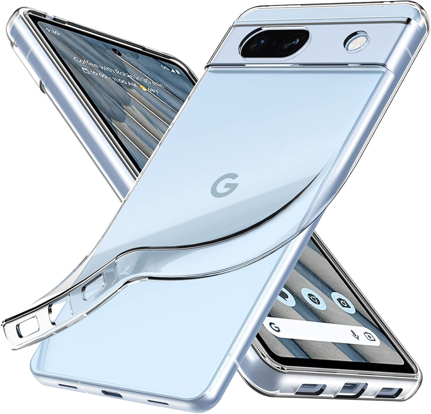 google-pixel-7a-case-ultra-slim-thin-flexible-clear-tpu-phone-case