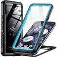 thumbnail image 1 of for Google Pixel 8 Case Blue/Clear Protective Cover | Waterproof, Built-in Lens, Screen Protector, Full Body Shockproof, Military Drop Proof, Dustproof, IP68 Underwater, for Pixel 8, 6.2", 1 of 15