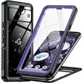 thumbnail image 1 of for Google Pixel 8 Case Purple/Clear Protective Cover | Waterproof, Built-in Lens, Screen Protector, Full Body Shockproof, Military Drop Proof, Dustproof, IP68 Underwater, for Pixel 8, 6.2", 1 of 15