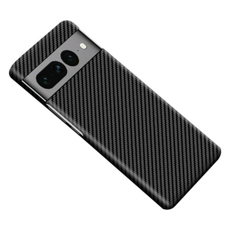 for Google Pixel 8 Phone Case,Slim Hard PC + Soft TPU Lightweight Anti-Scratch Shock Absorption Carbon Fibre Durable Protective Case Wireless Charing Cover for Google Pixel 8, Black
