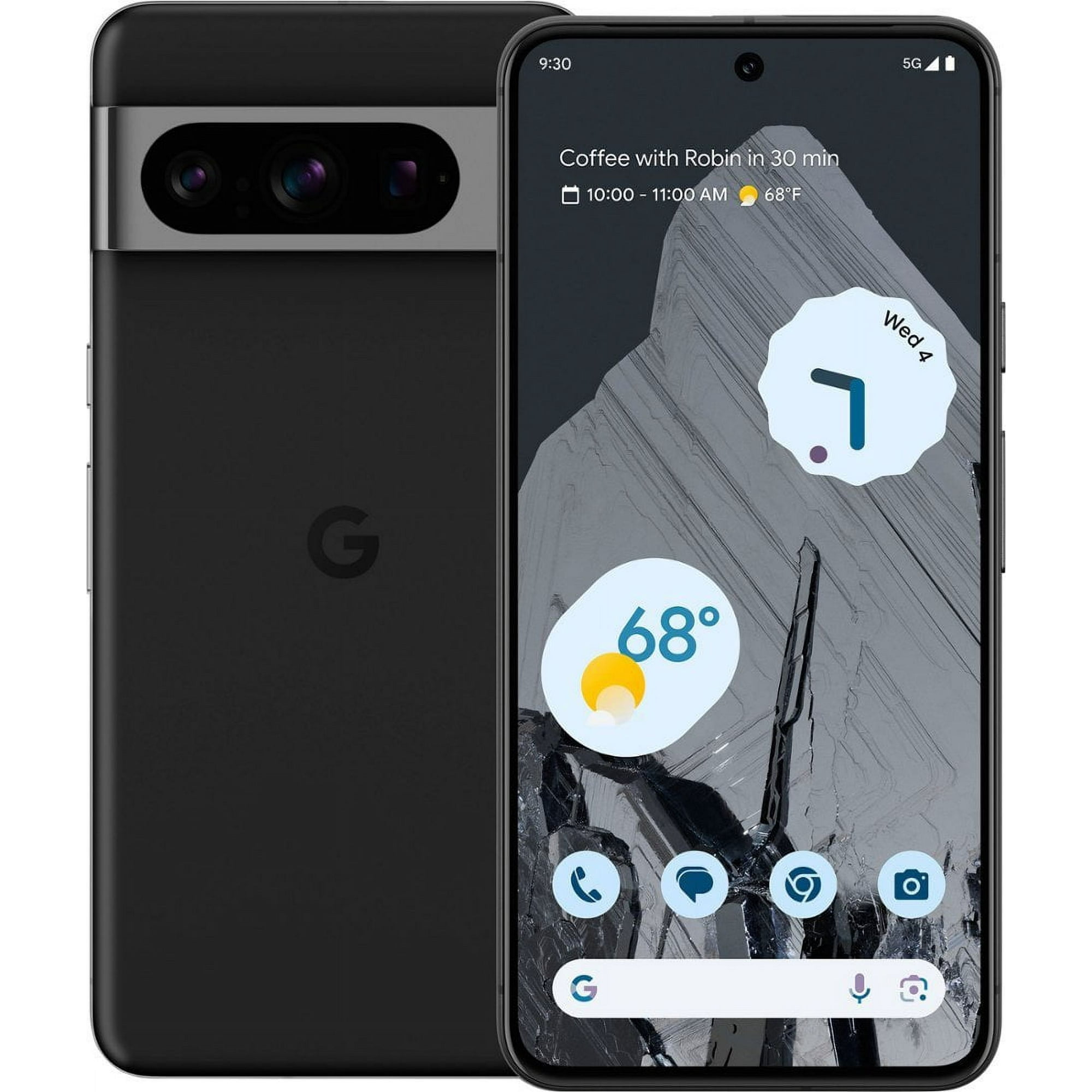 Google - Pixel 9 Pro Fold 5G 256GB (Unlocked) - Obsidian