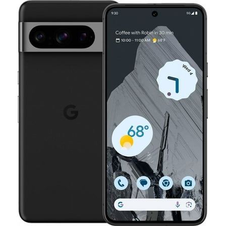 Google Pixel 8 Pro 12GB RAM 5G 128GB ROM Smartphone (Unlocked), Black