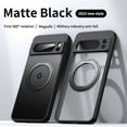 thumbnail image 1 of for Google Pixel 8 Pro Clear Case with Magnetic Stand [Compatible with MagSafe] [Invisible Ring Holder] Soft TPU Shockproof Drop Protection with Magsafe Phone Cover for Google Pixel 8 Pro, Black, 1 of 6