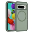 thumbnail image 1 of Google Pixel 8 Pro Phone Case, Phone case Google Pixel 8 Pro Magnetic Case [Compatible with MagSafe] Tough Rugged Matte Slim Shockproof Anti-Fingerprint Anti-Scratch Protective Cover, Light Green, 1 of 8