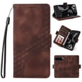 thumbnail image 1 of for Google Pixel 8 Pro Wallet Case, Pattern PU Leather Purse Phone Case with [Credit Card Slots] [Wrist Strap] Stand Shockproof Full Body Protective Cover for Google Pixel 8 Pro, Coffee, 1 of 10