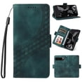 thumbnail image 1 of for Google Pixel 8 Pro Wallet Case, Pattern PU Leather Purse Phone Case with [Credit Card Slots] [Wrist Strap] Stand Shockproof Full Body Protective Cover for Google Pixel 8 Pro, Green, 1 of 10