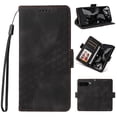 thumbnail image 1 of for Google Pixel 8 Pro Wallet Case, Pattern PU Leather Purse Phone Case with [Credit Card Slots] [Wrist Strap] Stand Shockproof Full Body Protective Cover for Google Pixel 8 Pro, Black, 1 of 10
