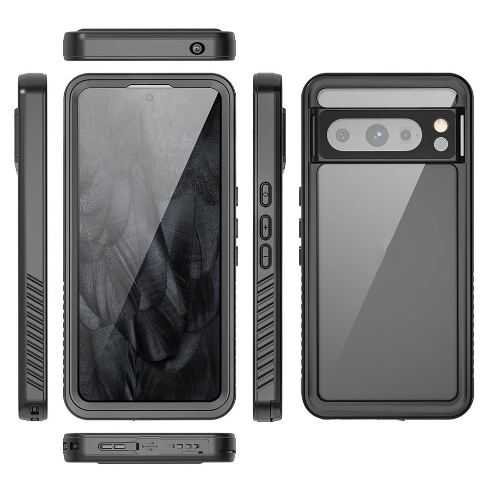 Google Pixel 8 Pro Waterproof Case, with Built-in Screen Protector Full ...