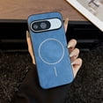 thumbnail image 1 of for Google Pixel 8A Case, Magnetic Case Compatible with Mag-Safe, Classic PU Leather Protective Shell Slim Thin Durable Shockproof Phone Case Cover for Google Pixel 8A, Blue, 1 of 9