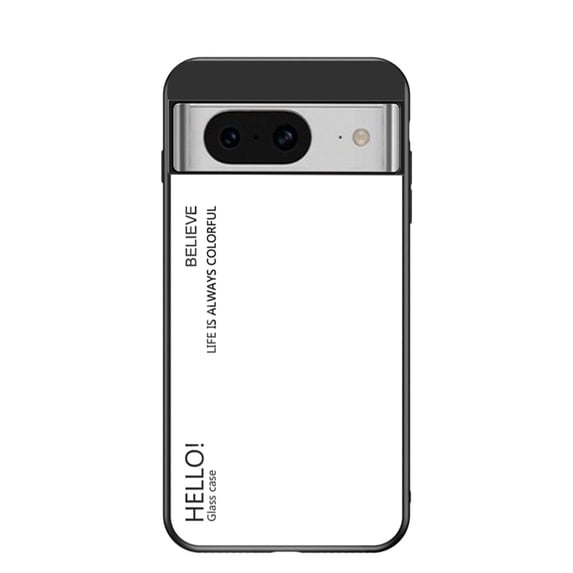 for Google Pixel 8A Case [Military Grade Shockproof] Stylish Tempered ...