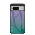 thumbnail image 1 of for Google Pixel 8A Case [Military Grade Shockproof] Stylish Tempered Glass Back Luxury Slim Protective Two Layers Hard PC+Soft Silicone Rugged Women Men Anti-Scratch Cover,Purple, 1 of 10