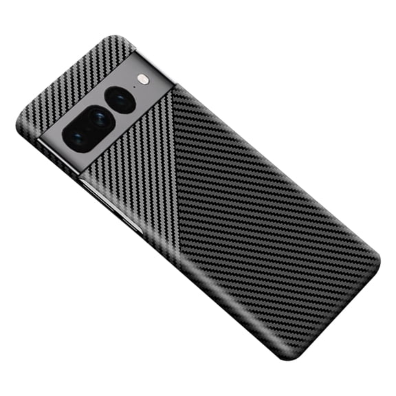For Google Pixel 8A Phone Case Magnetic [Military-Grade Drop Protection] Carbon Fiber Support Wireless Charging Slim Mens Women Matte Shockproof Protective Cover,Blacksilver