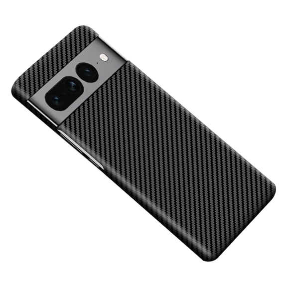 For Google Pixel 8A Phone Case Magnetic [Military-Grade Drop Protection] Carbon Fiber Support Wireless Charging Slim Mens Women Matte Shockproof Protective Cover,Black