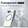thumbnail image 1 of for Google Pixel 8a Case, with 360° Rotatable Magnetic Ring Kickstand [Compatible with Magsafe] [Military-Grade Protection] Shockproof Phone Case for Women Men for Google Pixel 8a, Clear, 1 of 6