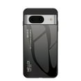 thumbnail image 1 of for Google Pixel 8a Case,Tempered Glass Gradient Color Pattern + TPU Frame Hybrid Slim case for Google Pixel 8a, Case Anti-Scratch Anti-Drop Anti-fingerprint, Gray, 1 of 10
