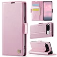 thumbnail image 1 of for Google Pixel 8a Wallet Case with RFID Blocking,3 Card Slots & Cash Pocket, Kickstand PU Leather Magnetic Closure Full Body Protective Flip Cover,Classic Design for Men and Women, Rosegold, 1 of 11