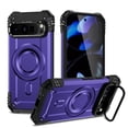 thumbnail image 1 of for Google Pixel 9 / 9 Pro Armor Case with Kickstand, Luxury Military-Grade Protection Heavy Duty Magnetic Phone Case, Compatible with MagSafe Accessories, for Google Pixel 9 / 9 Pro - Purple, 1 of 8