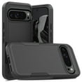 thumbnail image 1 of for Google Pixel 9 / 9 Pro Back Case, Luxury Ultra Slim PC + TPU Double-Layer Anti-Fall Shockproof Drop Protective Lightweight 2 In 1 Phone Case Cover for Google Pixel 9 / 9 Pro, Black, 1 of 5