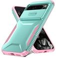 thumbnail image 1 of for Google Pixel 9 / 9 Pro, Luxury Sliding Camera Cover Soft TPU + Hard PC Shockproof Drop Protective Hybrid Stylish Ultra Slim Frosted Anti-slip Grip Case for Google Pixel 9 / 9 Pro, Green, 1 of 7