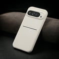 thumbnail image 1 of for Google Pixel 9 / 9 Pro PU Leather Back Case, Retro Skin Friendly Classic Card Slot Ultra Slim Shockproof Business Phone Cover for Men Women for Google Pixel 9 / 9 Pro, White, 1 of 8