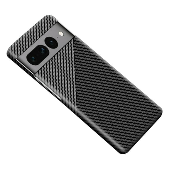 For Google Pixel 9 / 9 Pro Phone Case Magnetic [Military-Grade Drop Protection] Carbon Fiber Support Wireless Charging Slim Mens Women Matte Shockproof Protective Cover,Blacksilver