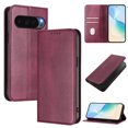 thumbnail image 1 of for Google Pixel 9 / 9 Pro Wallet Rugged Case, Premium PU Leather RFID Blocking Card Slots Kickstand Classic Full Body Protection Magnetic Function Durable Cover for Google Pixel 9 / 9 Pro, Winered, 1 of 8