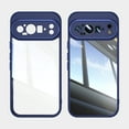 thumbnail image 1 of for Google Pixel 9 Pro Case Clear Slim, [Non Yellowing] TPU Bumper Transparent Back Hard Shell Shockproof Thin for Men Women for Google Pixel 9 Pro, Blue, 1 of 5